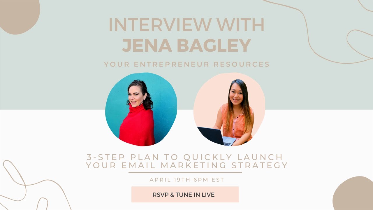 3-Move System to Promptly Start your Electronic mail Promoting Technique with Jena Bagley