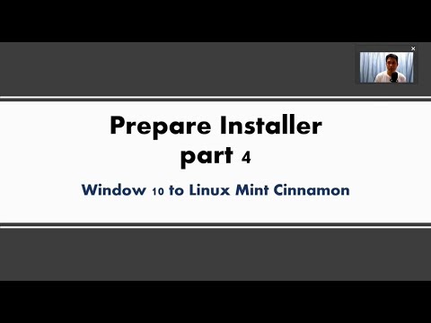 #40 Laptop or computer 101: Prepare Installer (component 4) Window 10 to LINUX Mint Cinnamon