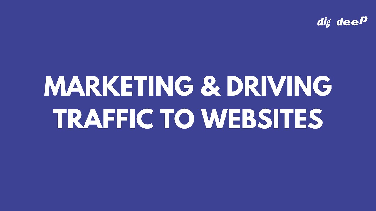 Advertising and marketing and driving targeted traffic to web-sites
