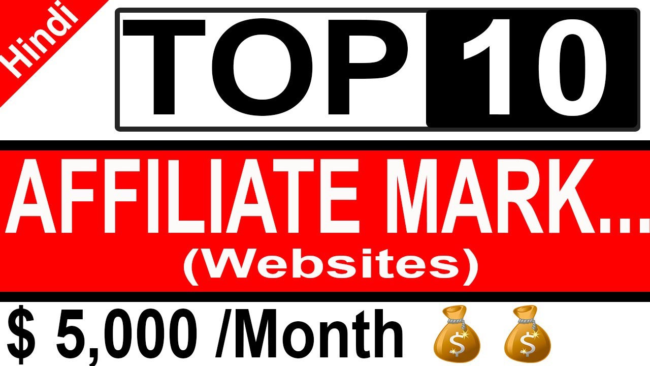 Best 10 Affiliate Marketing and advertising Web-sites in India | Earn Massive Fee
