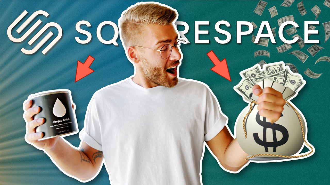 HOW TO Establish an Online Store w/ SQUARESPACE + MAKE $$$ | Sponsored