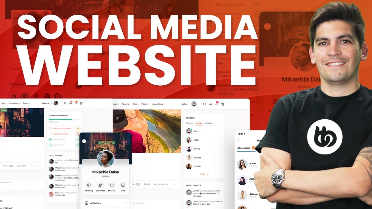 How to Build A Social Media & Community Web page with WordPress & Buddyboss 2021 (Like Facebook)