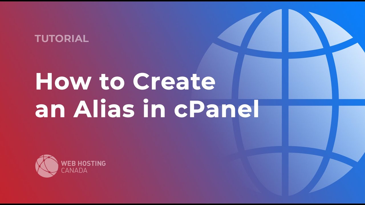 How to Build an Alias in cPanel