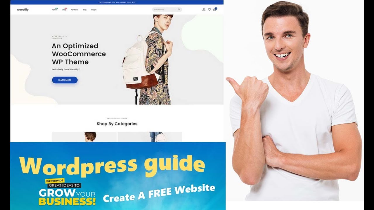 How to Create a Absolutely free eCommerce Web site with wordpress On line Retailer (#1 Website) 2021| Woostify Topic