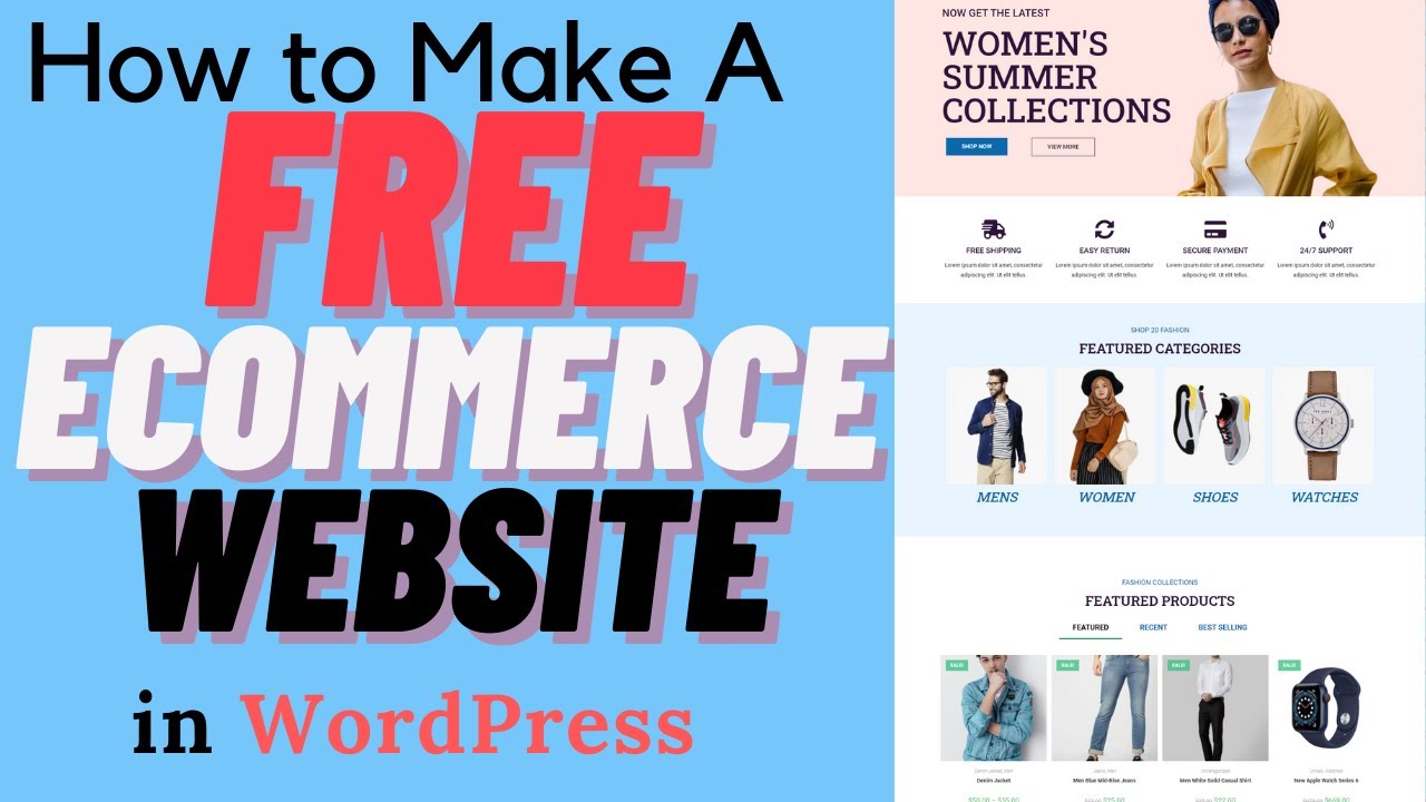 How to Make a Free of charge eCommerce Web page on WordPress- On the net Retail outlet Website 2021 (Uncomplicated for Inexperienced persons)