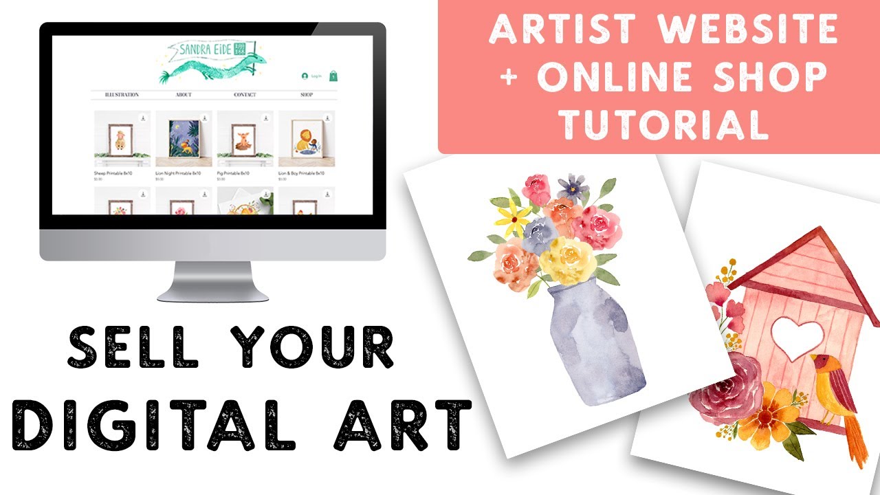 How to Produce an Online Retail outlet and Site – Start Promoting Your Digital Art!