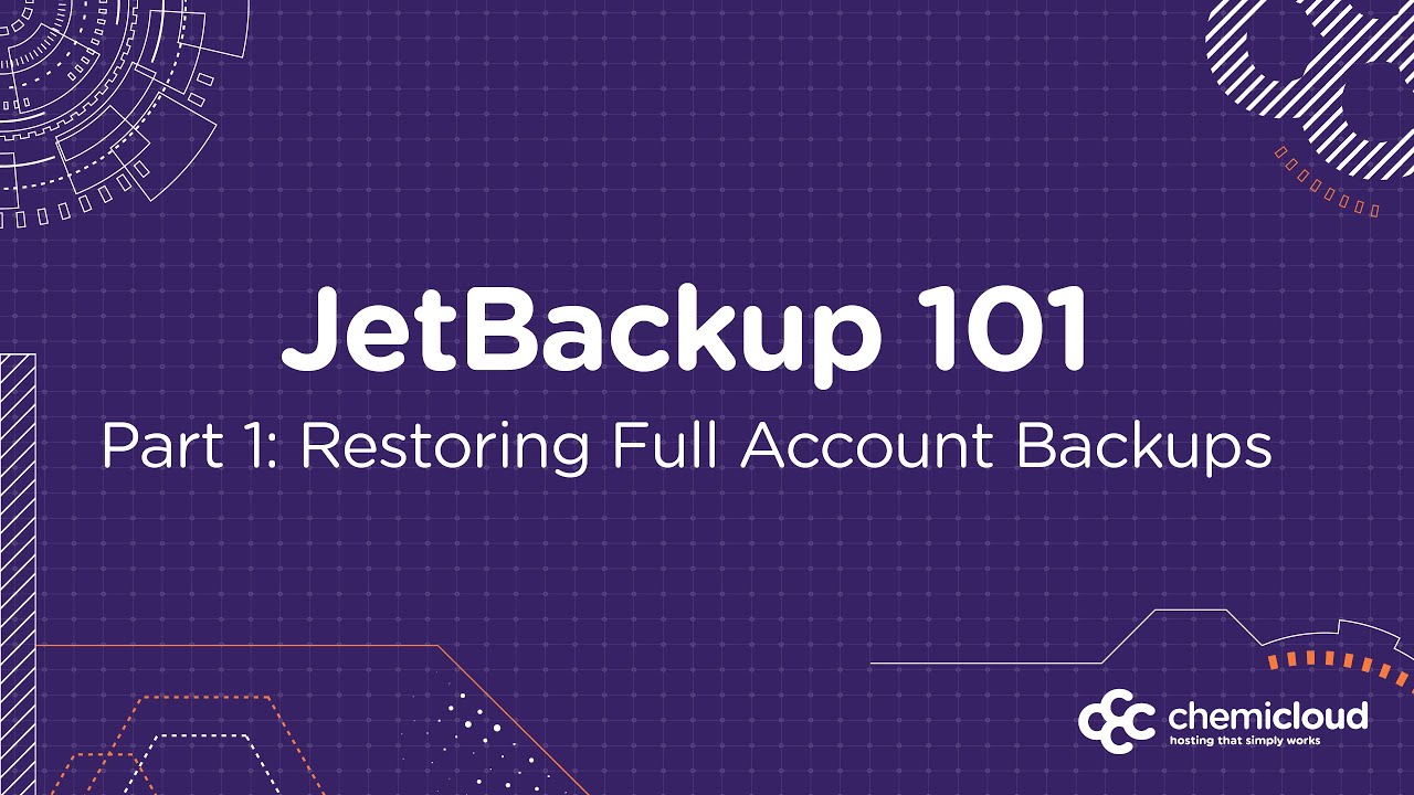 JetBackup 101 – How to Restore Complete Account Backups in cPanel?