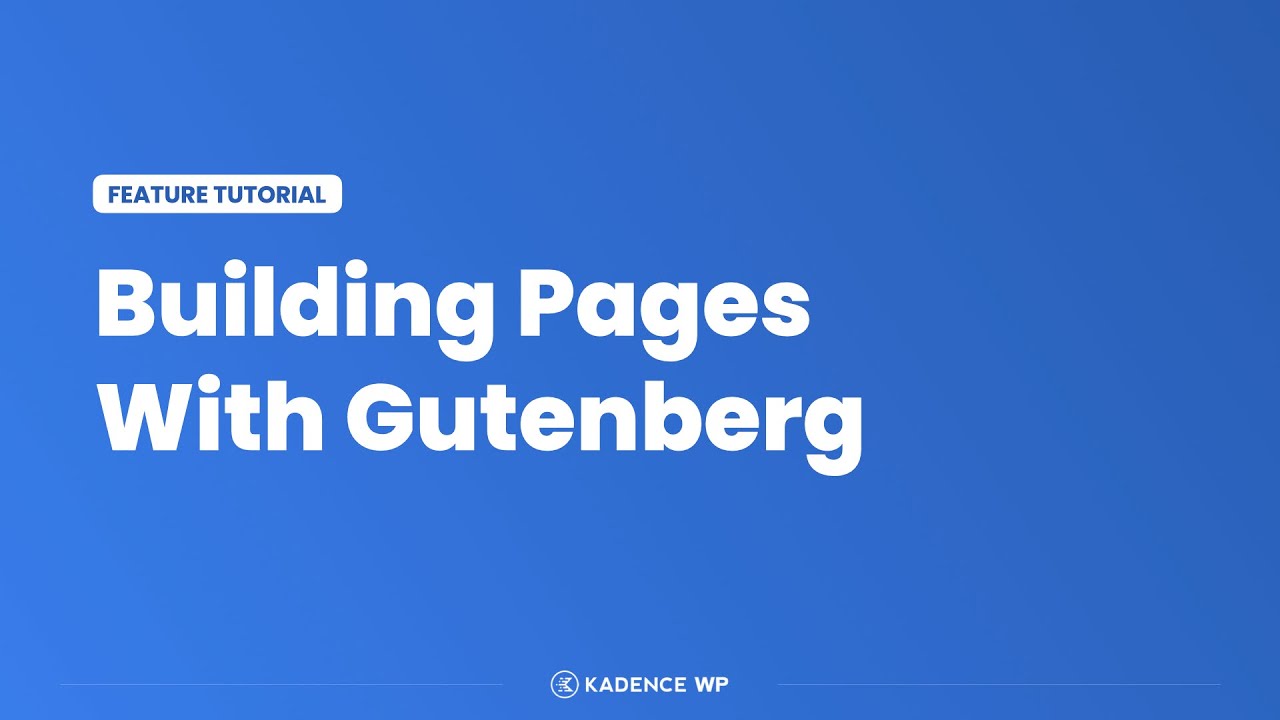 [MUST WATCH] How To Make Any Page Structure Using The WordPress Block Builder Gutenberg