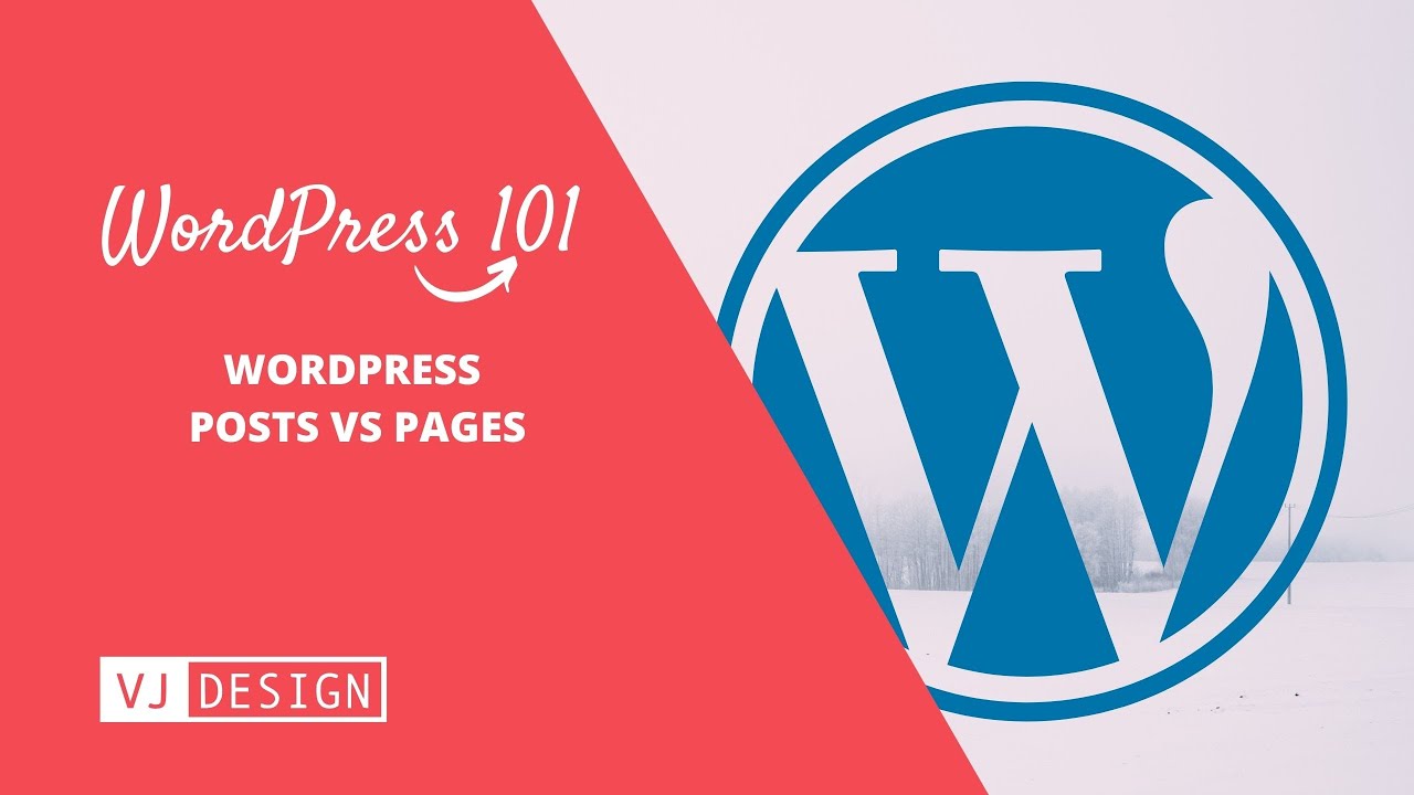 WP101 06 03 WordPress Posts vs Internet pages