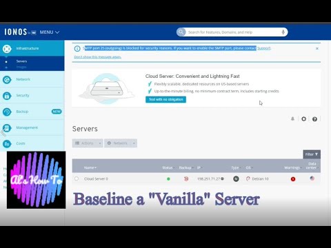 WordPress 101: Action 3 Baseline Vanilla Server Set up