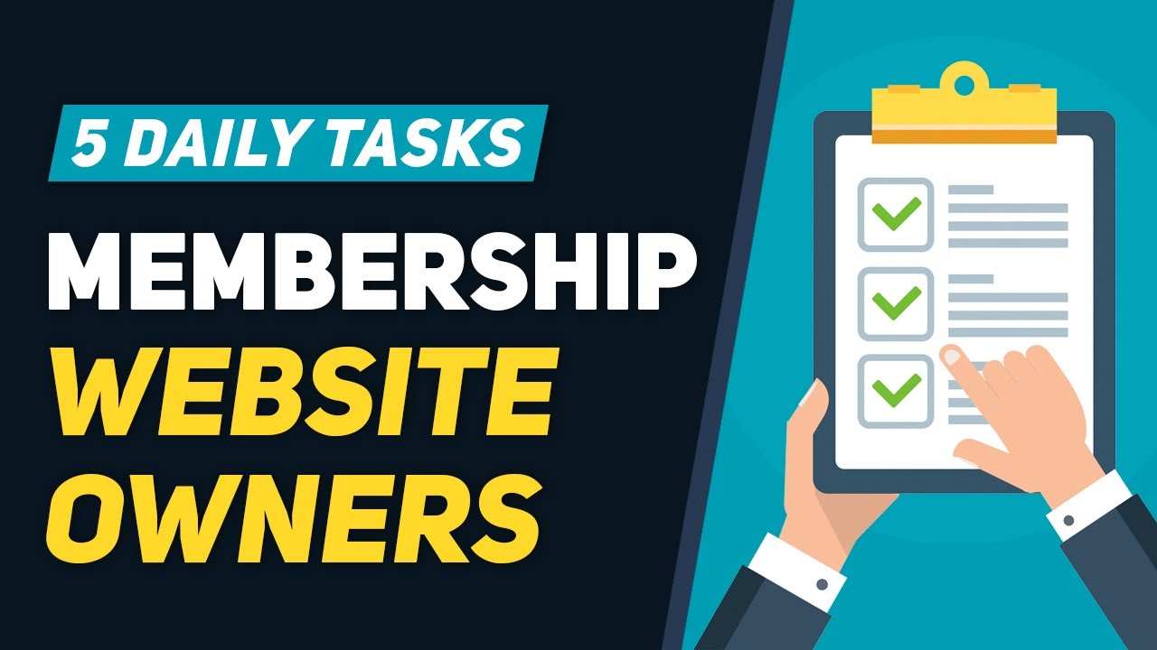 Do These 5 Points to Retain Your Membership Web page Developing