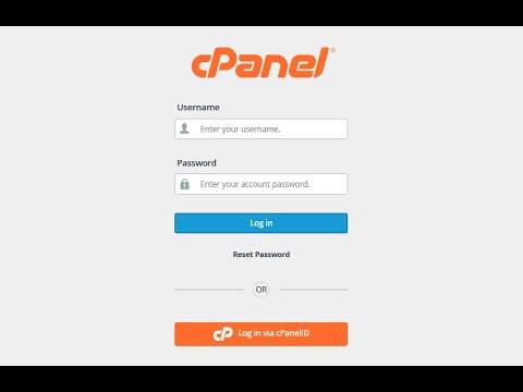 Finding around with Cpanel