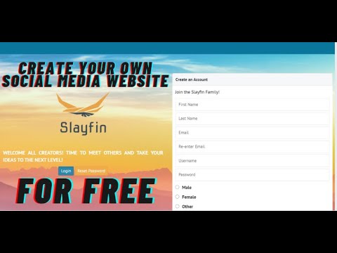 How To Make Your Have Social Media Web site For Totally free (2020)