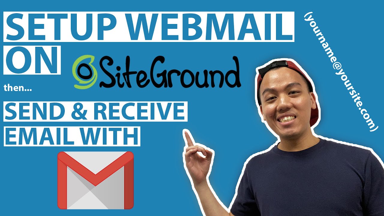 How To Set up & Link SiteGround Hosting Webmail To Send & Receive Email messages Through Gmail