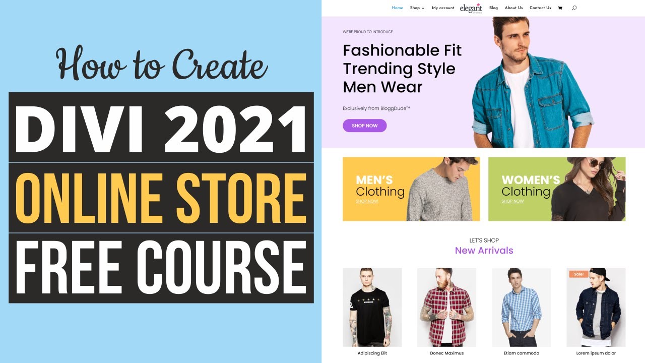 How to Develop an eCommerce Internet site with Divi and WordPress – Online Retailer 2021