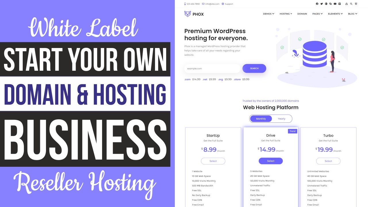 How to Get started Domain & Hosting Website & Business in WordPress & WHMCS – White Label Reseller Hosting
