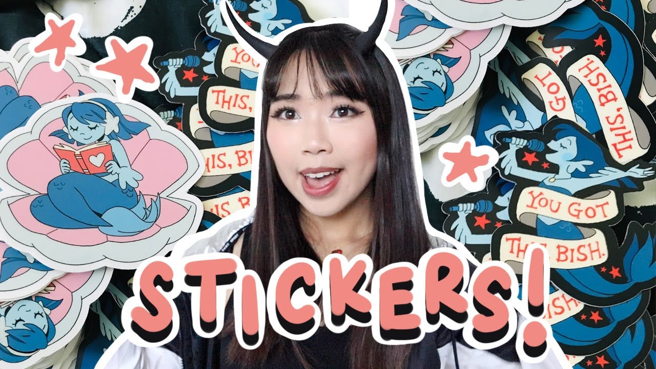 How to MAKE and Promote STICKERS!