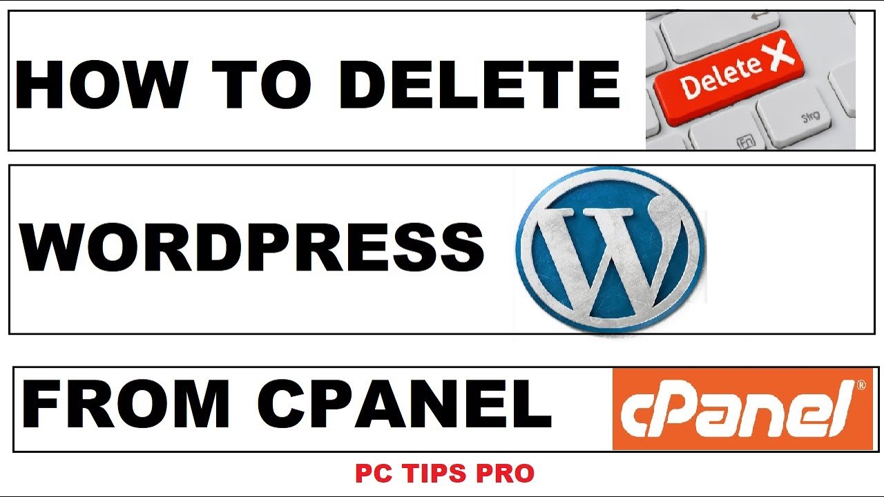 How to Uninstall WordPress Set up From cPanel Internet hosting | Action by Step Stated