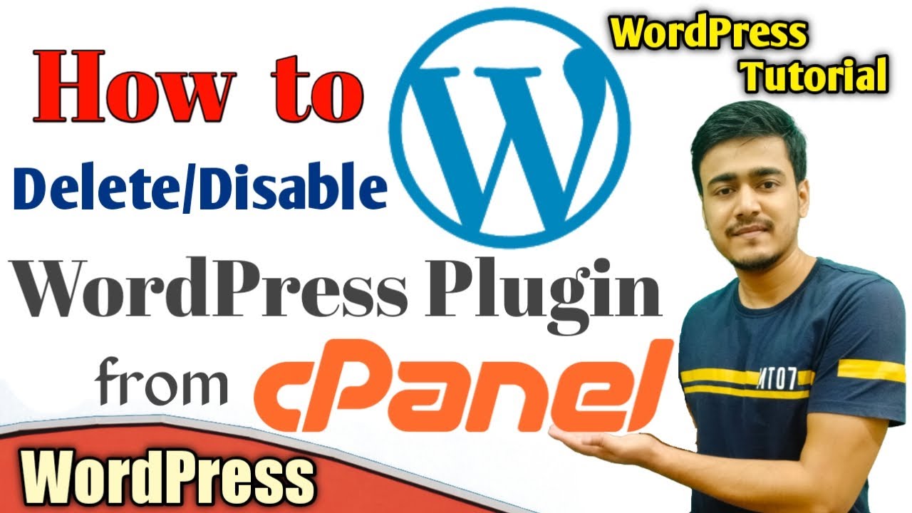 How to Uninstall/Disable/Delete Plugins from Cpanel | Unable to Entry WordPress Dashboard Resolution