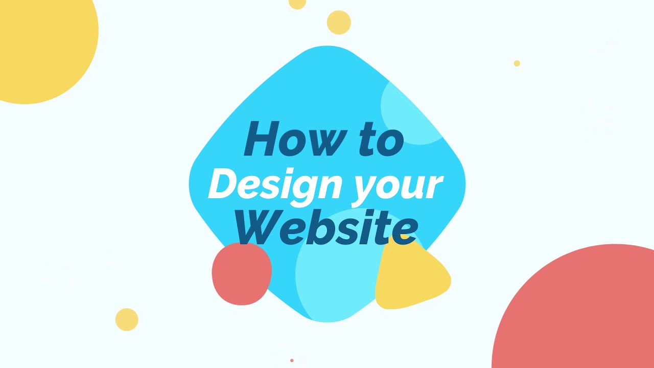 How to design and style your individual web page