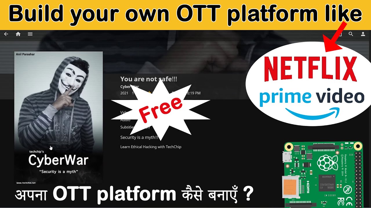 How to make your possess OTT system like Netflix utilizing Raspberry Pi? [Hindi]