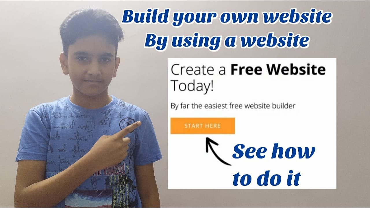 How to make your very own web page employing a internet site