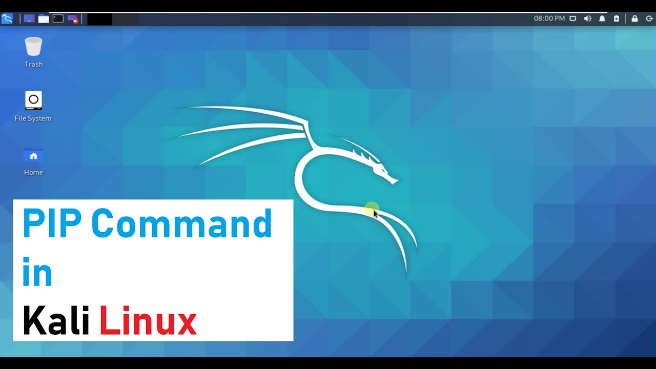 PIP Set up Command in Kali Linux | Kali Linux
