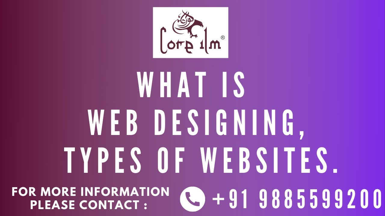 What is Website Building | Varieties of Sites | Find out World wide web Designing | Electronic Advertising